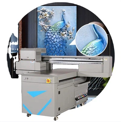 UV Flatbed 7590 Ricoh G5 Glass Machine